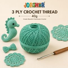 3 Ply Crochet Thread 40g ( Pastle Green Colour )