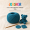 4 Ply Crochet Thread 100g ( Indigo Colour )