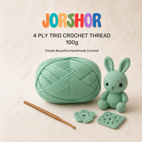 4 Ply Crochet Thread 100g ( Pastle Green Colour )