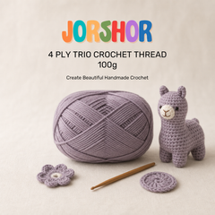 4 Ply Crochet Thread 100g ( Light Purple Colour )