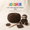 4 Ply Crochet Thread 100g ( Brown Colour )