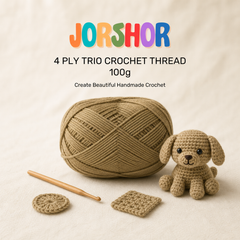 4 Ply Crochet Thread 100g ( Rust Colour )