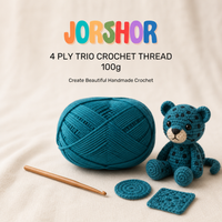 4 Ply Crochet Thread 100g ( Sea Green Colour )