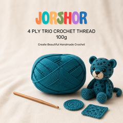 4 Ply Crochet Thread 100g ( Sea Green Colour )