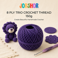 8 Ply Crochet Thread 150g ( Purple Colour )