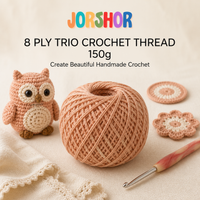 8 Ply Crochet Thread 150g ( Beige Colour )
