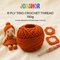 8 Ply Crochet Thread 150g ( Orange Colour )