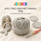 8 Ply Crochet Thread 150g ( Grey Colour )