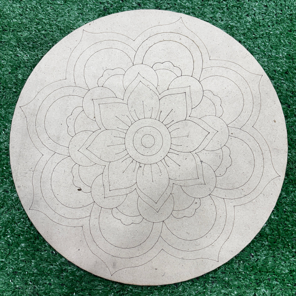 12 Inch Premarked MDF Style A