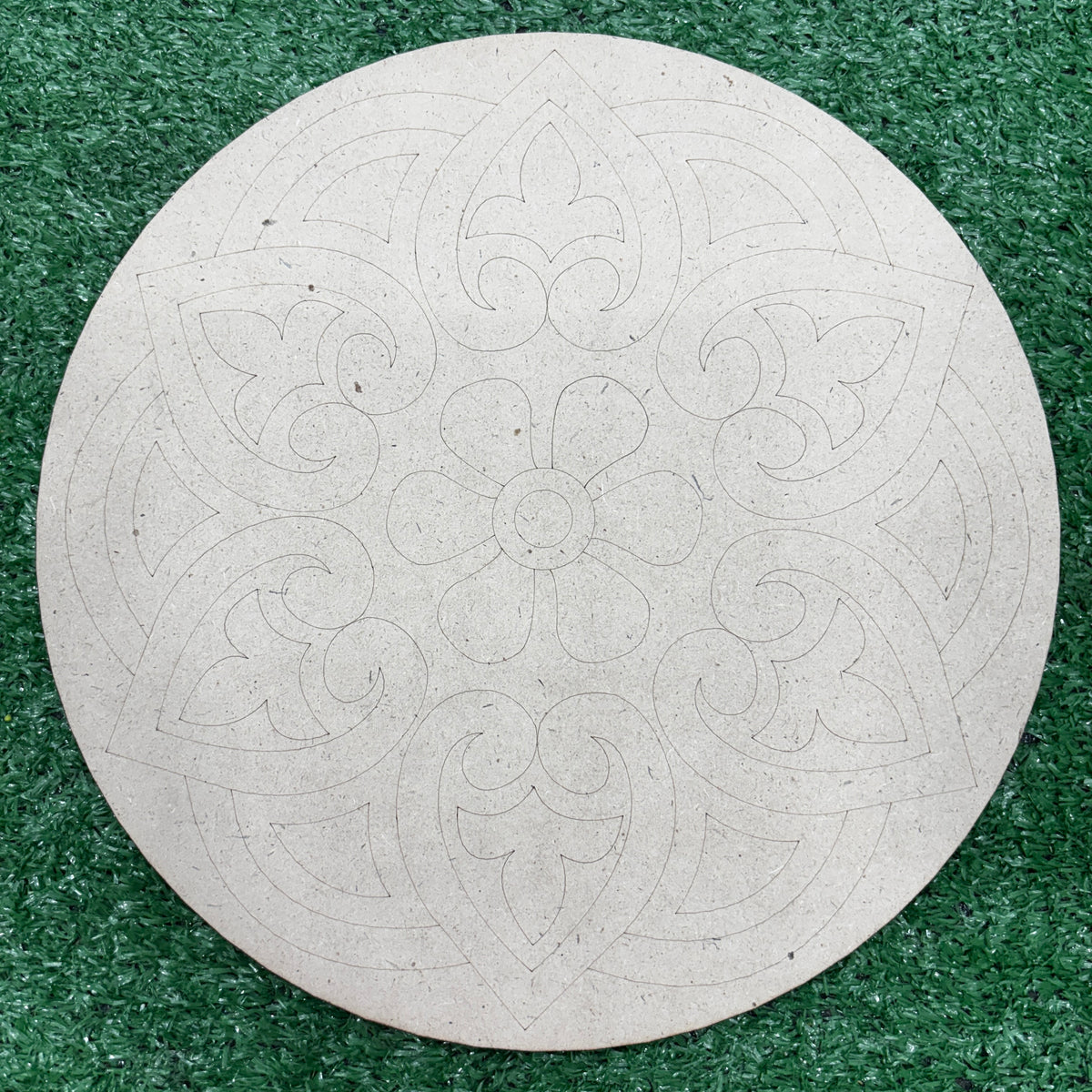 12 Inch Premarked MDF Style B