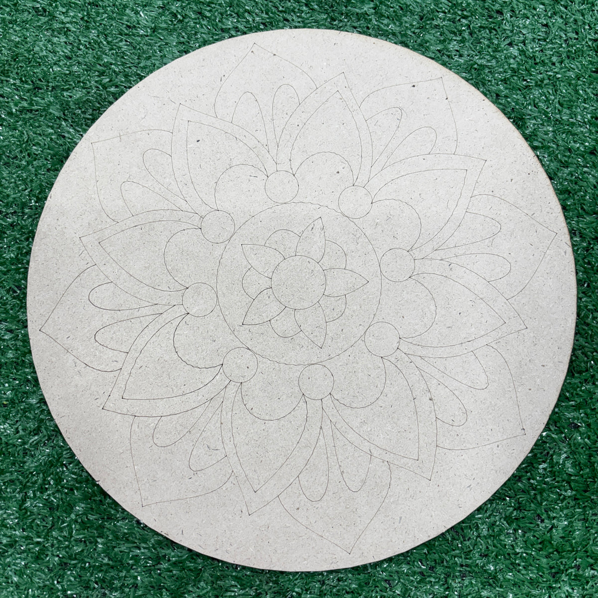 12 Inch Premarked MDF Style C