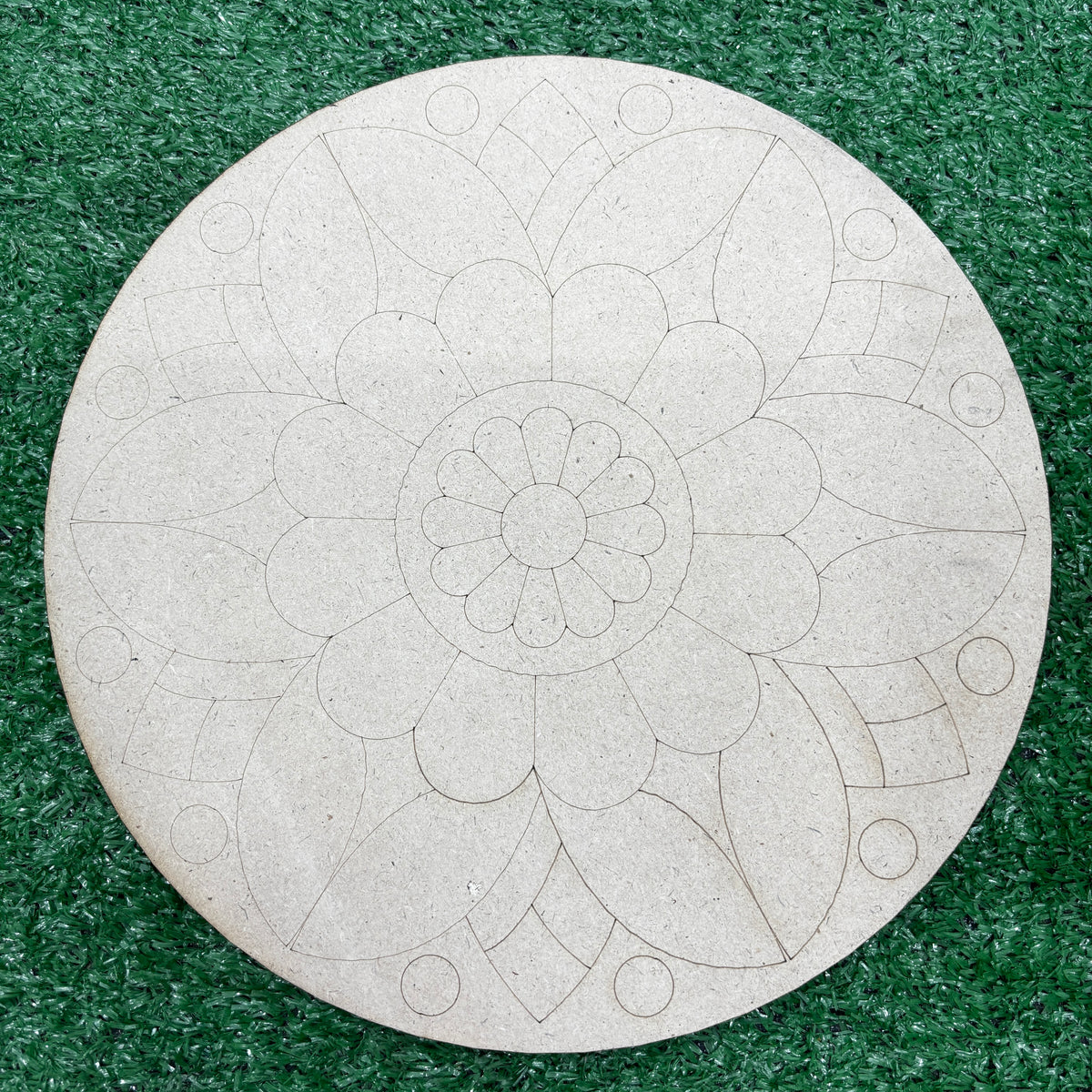 12 Inch Premarked MDF Style D