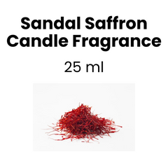 Sandal saffron candle fragrance -25 ml