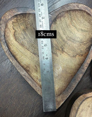 Large Heart Dough Bowl
