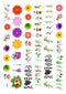 Mix MULTI FLOWERS INSERT SHEET A4 (CIS big - 2)
