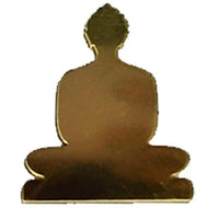 Mahavir Bhagwan(God Swami) Acrylic Cutout - Golden