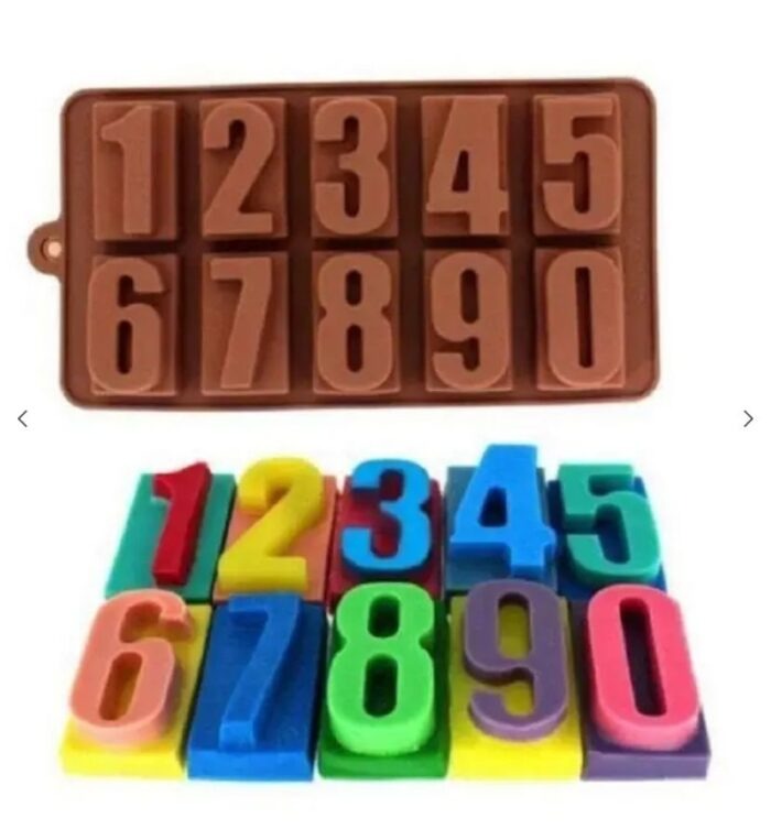 Number 1-10 embed mould