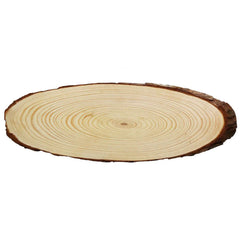 Wooden Slice Oval Shape for creative arts and craft