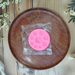 PINK 9 IN 1 3D ROSE MOULD