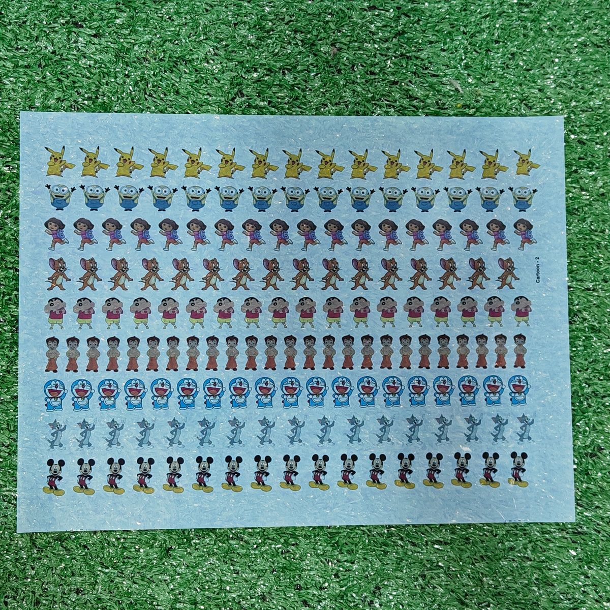 Cartoon Insert Format Rakhi Multi Color Insert Sheet A4 Cartoon Theme4 – JorShor