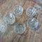 Round shape acrylic candle containers (10 Pcs)