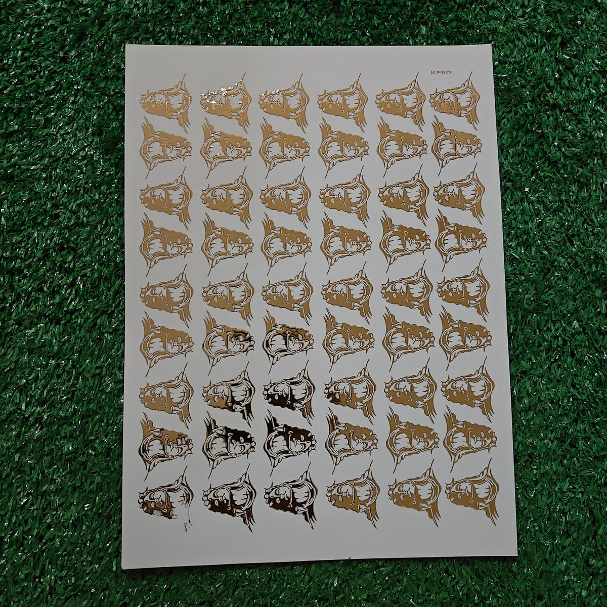 SHIVJI SYMBOL A4 EMBOSS STICKER SHEET