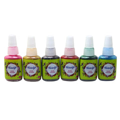 Fevicryl Water Based Glass Colours 6 Assorted