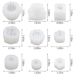 Succulent mould [pack of 9]