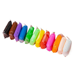 Molding Clay Toy (120 Gm) (Pack Contains 12 Colour Clays and 3 Clay Tools)