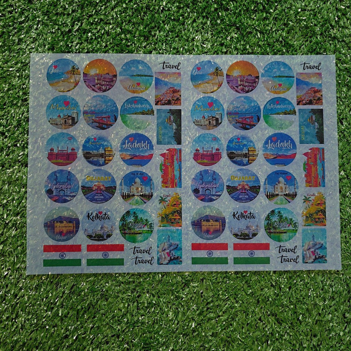 TRAVEL FRIDGE MAGNET INSERT SHEET 3