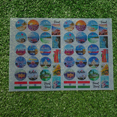 TRAVEL FRIDGE MAGNET INSERT SHEET 3