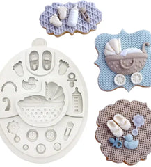 Baby mould for babyshower candle mould