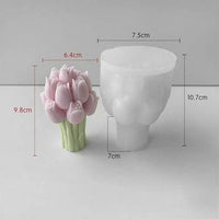 Tulip Bouquet Candle Mould