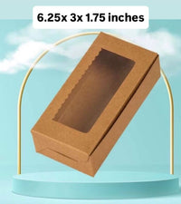 Double brown box pack of 10 for candle packaging