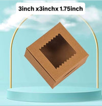 Single brown box pack of 10 for candle packaging