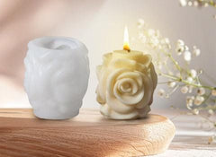 Rose Pillar Candle Mould