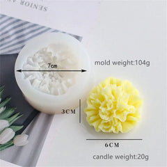 Marigold mould [Genda phool] for candle