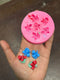 6 cavity rose mini bouquet Embed candle mould