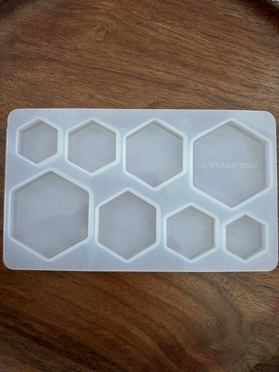 heaxgon plain mould set