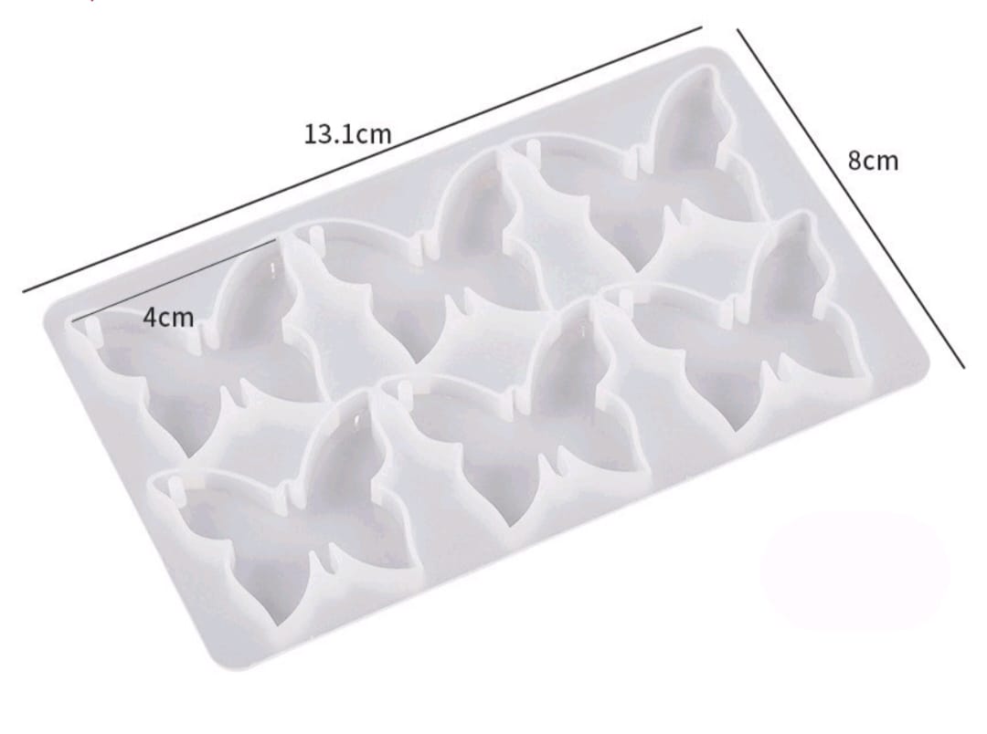 6 cavity Butterfly Mould