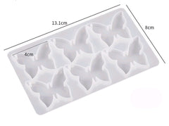 6 cavity Butterfly Mould