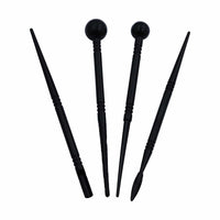 4 Pcs Soft Pottery Petal Pill Stick