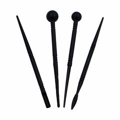 4 Pcs Soft Pottery Petal Pill Stick