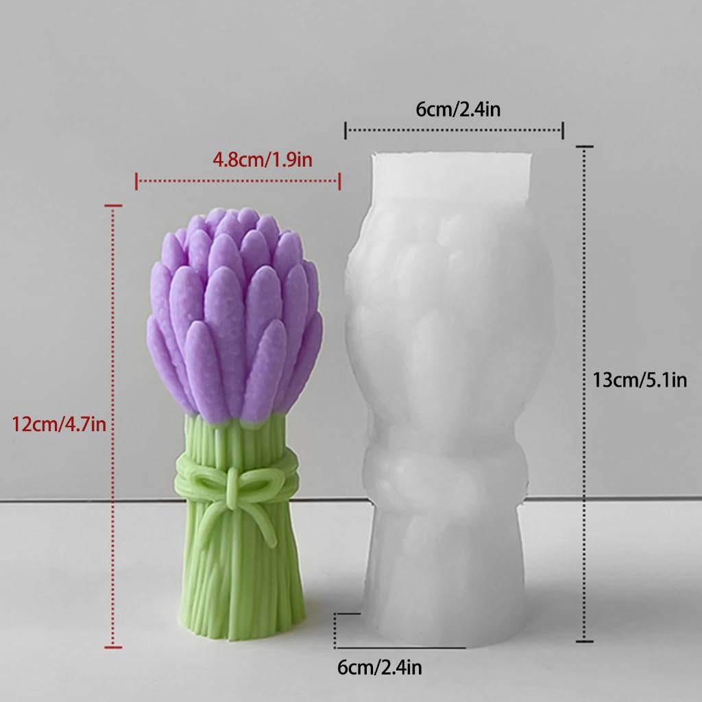 lavender bouquet mould