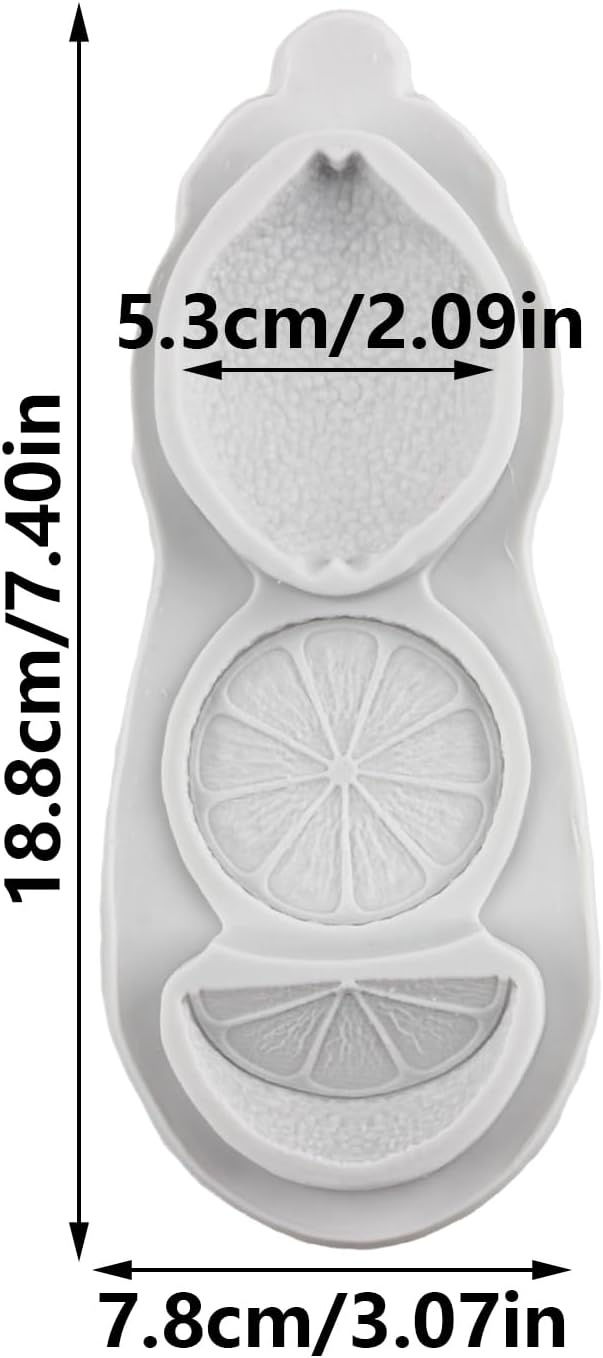 lemon slice candle moud