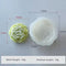 mini peony candle mould