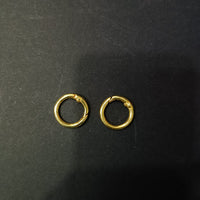 GOLDEN COLOR BOOK RING (SET OF 2)