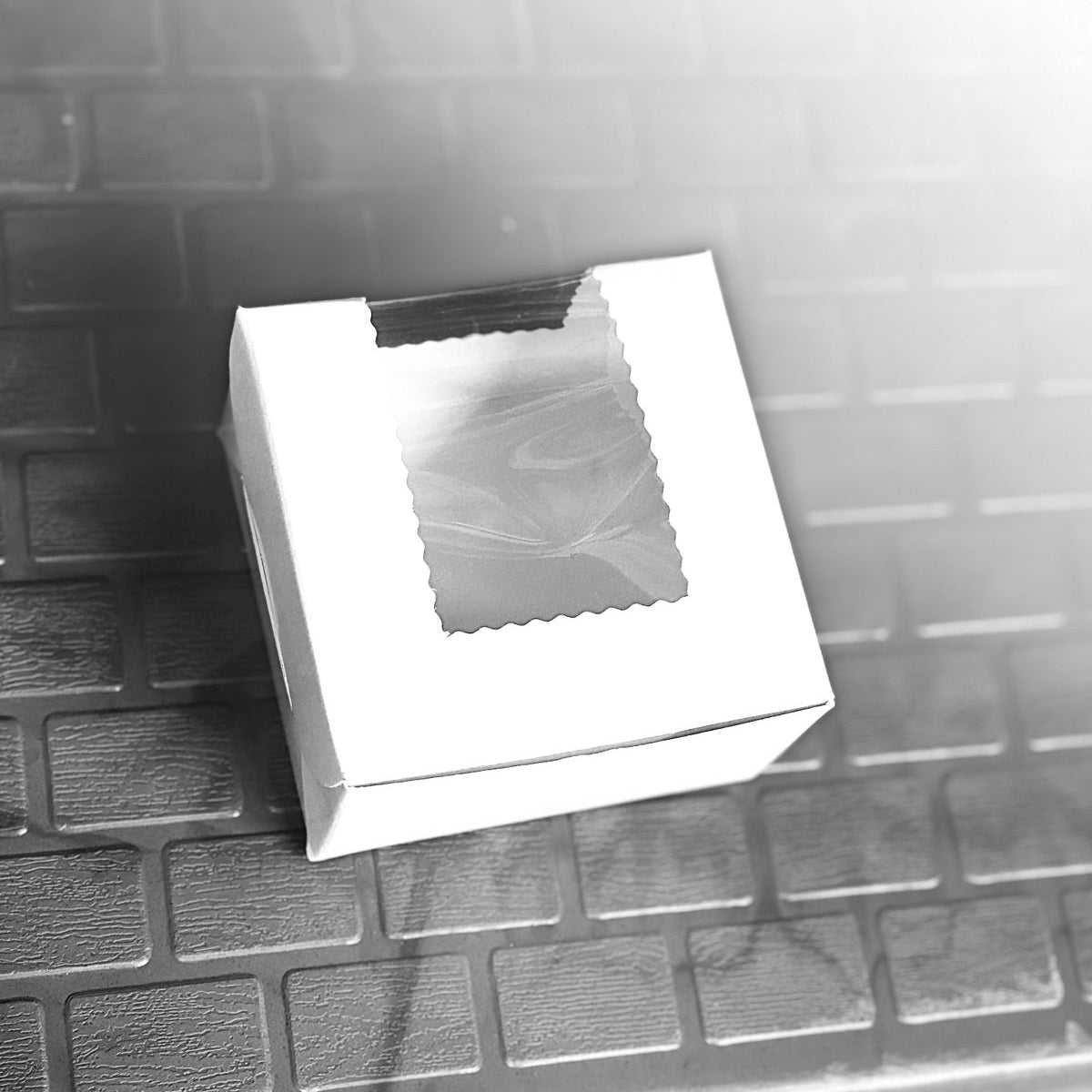 Single White box pack of 10 for candle packaging