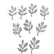 Golden Metal Leaves (Pack of 10)