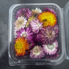 Random Straw Dried Flowers Box for Resin Art & DIY Decor